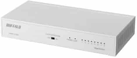 Amazon.co.jp: LSW6-GT-8NS/DWH [Giga 8ポート スイッチ 電源